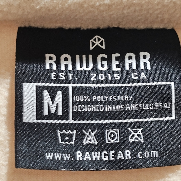 Raw Gear RG544 Full Zip Fleece Jacket NWT - Picture 4 of 11